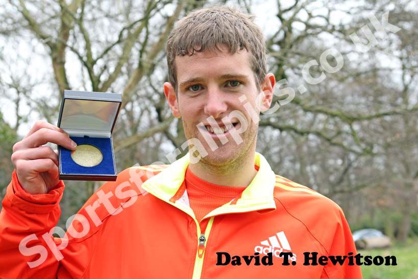 Jonny Mellor (Liverpool Harriers), fastest long leg, Northern 12 Stage Relay.